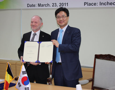 Ondertekening Memory of Understanding (MOU) tussen UGent en Incheon Free Economic Zone (IFEZ) in Songdo (Zuid-Korea)-4477