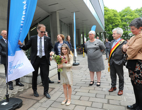 Duurzaamheidsbezoek van Koningin Mathilde aan de UGent