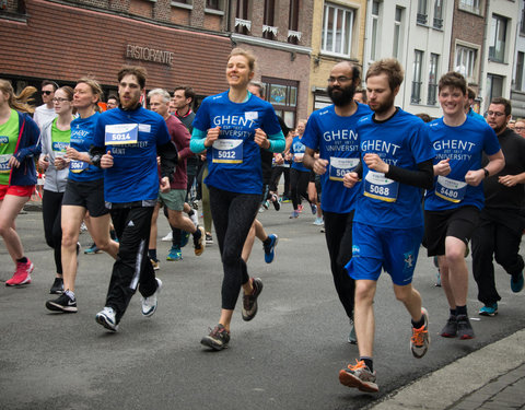 UGent deelname aan stadsloop Gent 2019
