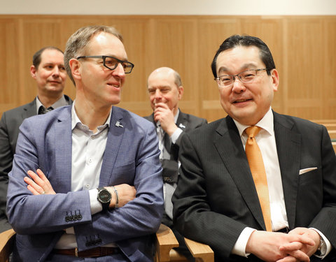Bezoek Japanse ambassadeur