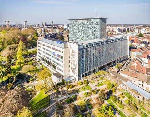 Drone opnamen 2021 UGent campussen