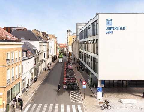 Drone opnamen van Campus Ufo