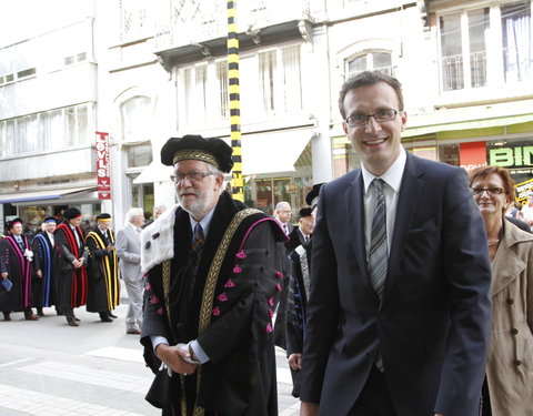 Plechtige opening academiejaar 2010/2011 aan de Universiteit Gent-17198