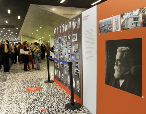 Opening tentoonstelling ' Brainstormen in Brussel, 100 jaar Solvayraden voor Fysica'