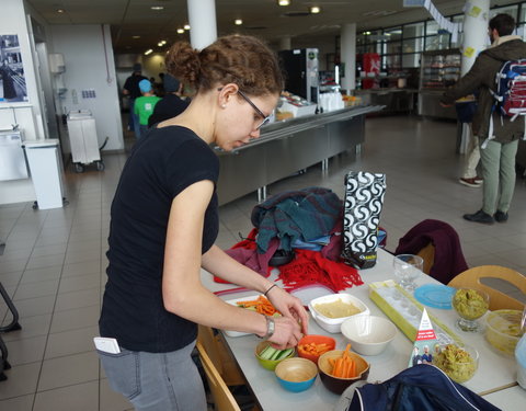 Donderdag veggiedag in studentenrestaurants