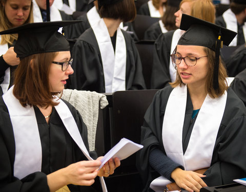 Proclamatie 2016/2017 faculteit Wetenschappen